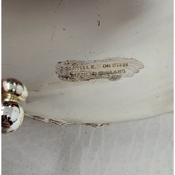 Mayell Silverplated Basket and Spoon w Cobalt Blue Glass Jam Relish Bowl England - Picture 10 of 16